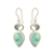 Radiance Earrings in 14k Gold Filled and Chrysoprase