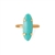 Prong Set Marquis Ring in 14k Gold Filled Shown in turquoise