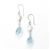 Moontone and Aquamarine Earrings