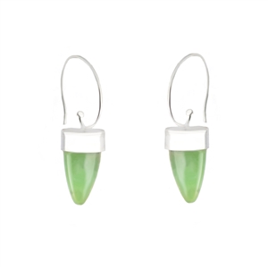 Chrysoprase Lights Earrings