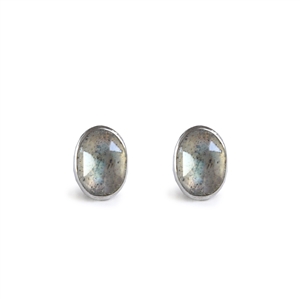 Allure Tiny Cabochon Earrings + MORE COLORS
