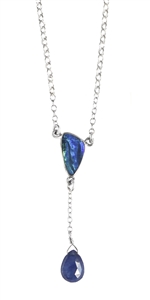 Opal Y Necklace