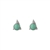 Tiny Triangle Gemstone Stud Earrings + MORE COLORS