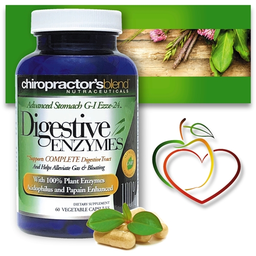 GI-Digestive Enzymes G-I Ezze-24 Advanced<br>With Herbs & Enzymes for Digestive Support<br>Subscribe-To-Save-More