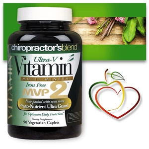 <strong>Multivitamin Multimineral MVP2</strong><br><i>With Phyto-Nutrients and Iron Free!</i>