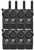 Motorola CLS1110 8 Pack Walkie Talkie Bundle