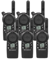 Motorola CLS1110 Hand Held Two Way Radio 6 pack