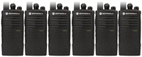 Motorola RDV5100 Two Way Radio 6 Pack