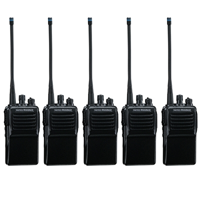 Vertex Standard VX-351-AG7B-5 UNI UHF Two Way Radio Bundle