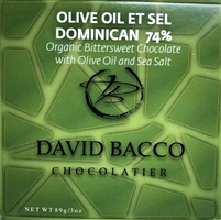 74% OLIVE OIL ET SEL - D.R - ORGANIC BITTERSWEET CHOCOLATE