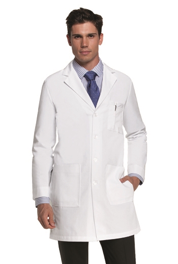 ** CLEARANCE** MR. BARCO - Men's 41" 6 pocket Lab Coat. 9599L