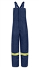 Bulwark - Flame-Resistant Deluxe Insulated Bib Overall with Reflective Striping. BLCT