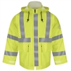 Bulwark - Hi-Visibility Flame-Resistant Rain Jacket. JXN4