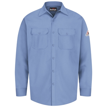 Bulwark - Flame-Resistant Button-Front Work Shirt. SEW2