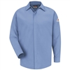 Bulwark - Flame-Resistant Concealed-Gripper Pocketless Shirt. SLS2