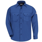 Bulwark - Flame-Resistant Button-Front Deluxe Shirt. SND6