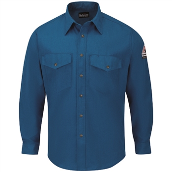 Bulwark - Flame-Resistant 6 oz. Snap-Front Uniform Shirt. SNS6