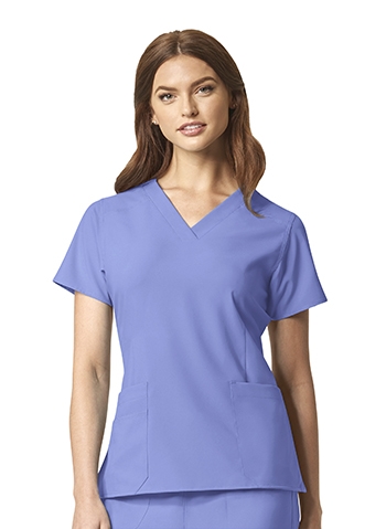 WonderWink - Ladies Ceil WW INDY 4.0 V-Neck Scrub Top. 1604