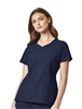 WonderWink - Ladies Navy WW INDY 4.0 Notch Neck Scrub Top. 1608