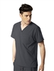 WonderWink - Unisex Pewter WW INDY 4.0 V-Neck Scrub Top. 1613