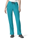 WonderWink - Ladies Teal WW INDY 4.0 Utility Cargo Scrub Pant. 1655