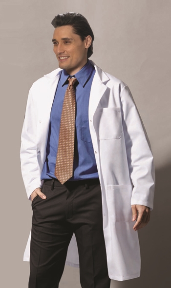 Fashion Seal - Men's 41" Knee Length Lab Coat. 471