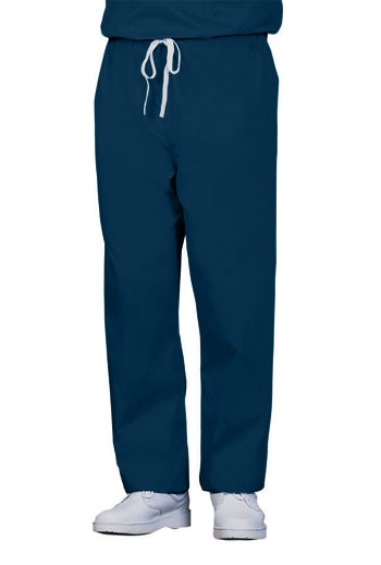 Fashion Seal - Unisex Navy FB Rev DCord Scrub Pants - TALL. 825