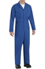 Red Kap -  Men's Twill Action-Back Electric Blue Coverall. CT10EB