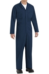 Red Kap - Men's Twill Action-Back Navy Coverall. CT10NV