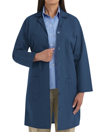 Red Kap - Women's Navy Lab Coat. KP13NV