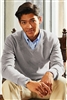 Brooks BrothersÂ® - Cotton Stretch V-Neck Sweater. BB18400