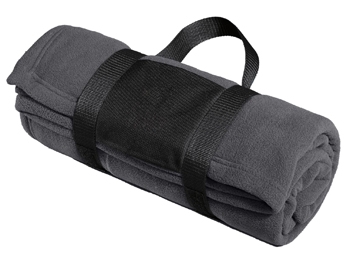 Port Authority - Fleece Blanket with Carrying Strap. BP20