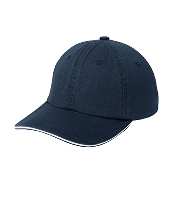 Port Authority Signature  - Sandwich Bill Cap with Striped Closure. C830