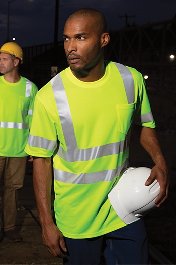 CornerStone - ANSI 107 Class 3 Mesh Tee. CS202