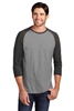 District - Men's Perfect Tri 3/4-Sleeve Raglan. DM136