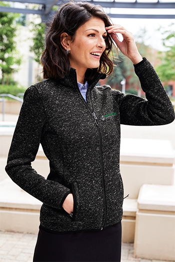 Port Authority - Ladies Sweater Fleece Jacket. L232