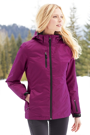 Port Authority - Ladies Vortex Waterproof 3-in-1 Jacket. L332