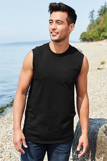 Port & Company - Core Cotton Sleeveless Tee. PC54SL