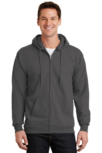 Port & Company - Tall Essential Full-Zip Hooded Sweatshirt. PC90ZHT