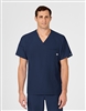 WonderWink - W123 Men's V-neck Scrub Top. 6355