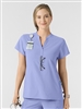 WonderWink - RENEW Women's Mandarin Collar Scrub Top. 6734