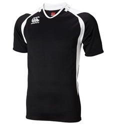 CANTERBURY CHALLENGE JERSEY - BLACK/WHITE