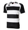 CANTERBURY HOOPED CHALLENGE JERSEY - BLACK/WHITE