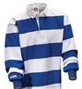 Barbarian Casual White / Royal 4" Stripe