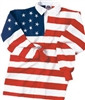 Barbarian Classic Short Sleeve US Flag Rugby