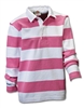 Barbarian Classic Ladies White / Pink 3" Stripe