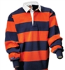 Barbarian Classic Navy / Orange 4" Stripe