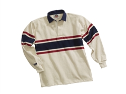 Barbarian Classic Ivory / Scarlet / Navy Acadia Stripe