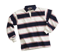 Barbarian Classic White / Dark Red / Navy Soho Stripe