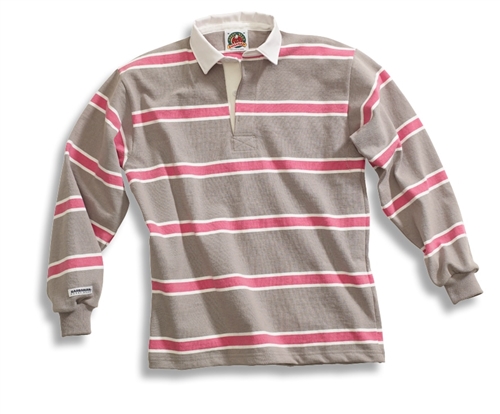 Barbarian Classic Grey / White / Pink Niagara Stripe